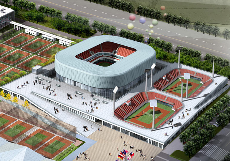 四川川投国际网球中心设计咨询